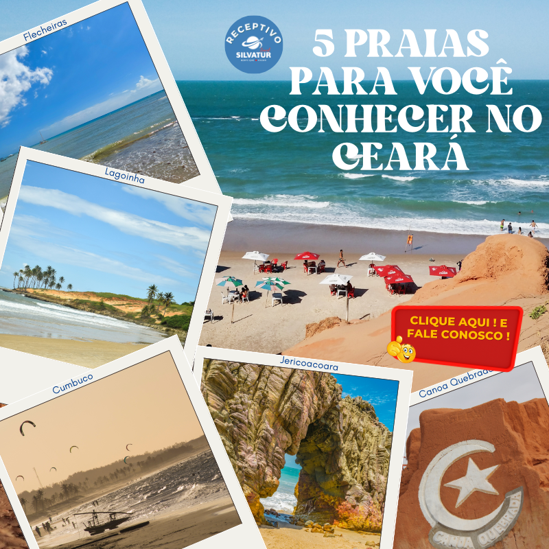 5 Praias para você conhecer no ceará
